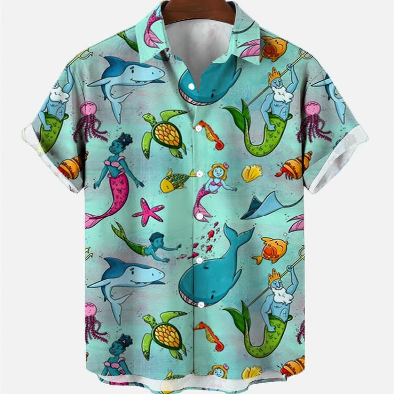 Camisas de manga corta con est - Vintage Hawaiian Floral Shirt reseña y precio