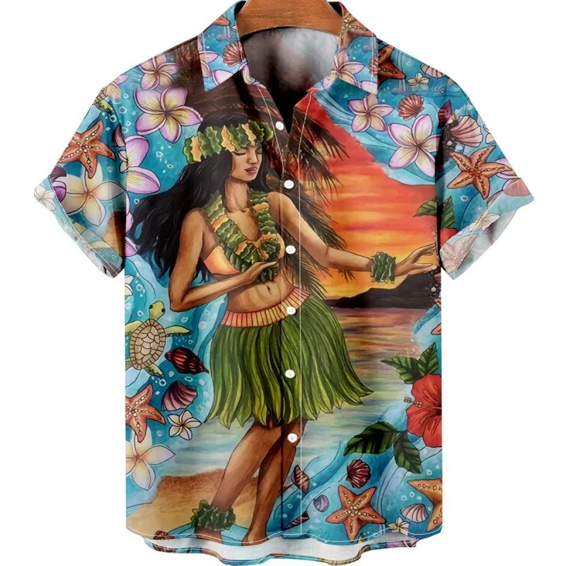 Camisa hawaiana de verano para - Vintage Hawaiian Floral Shirt reseña y precio