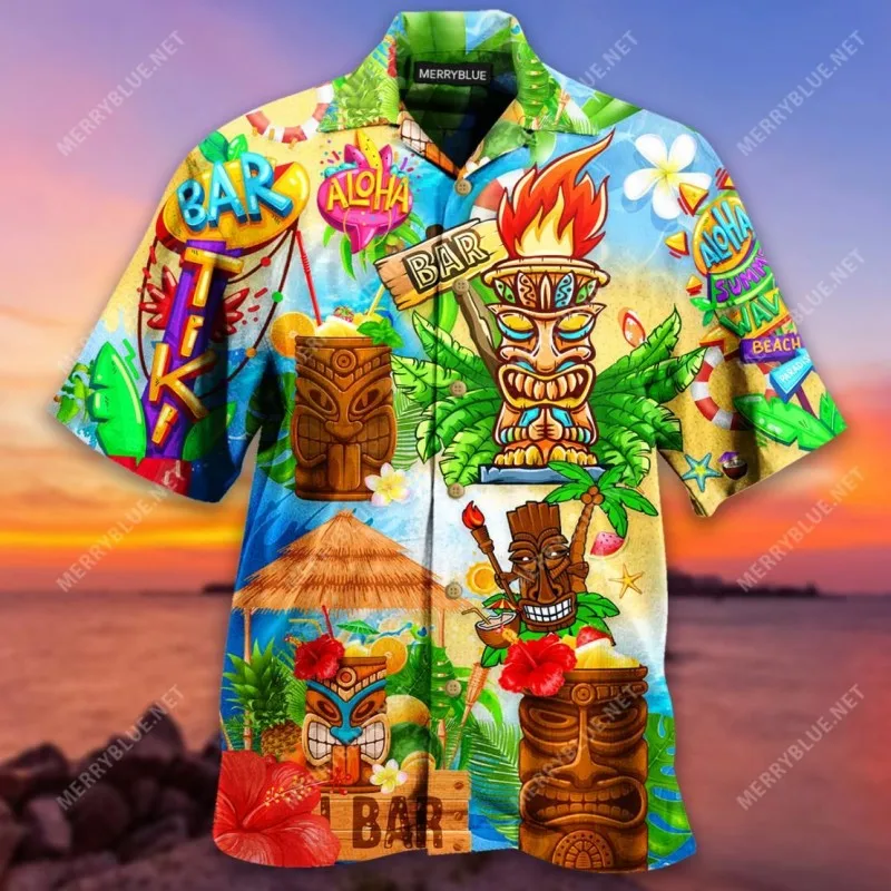 Camisa hawaiana de verano para - Vintage Hawaiian Floral Shirt reseña y precio